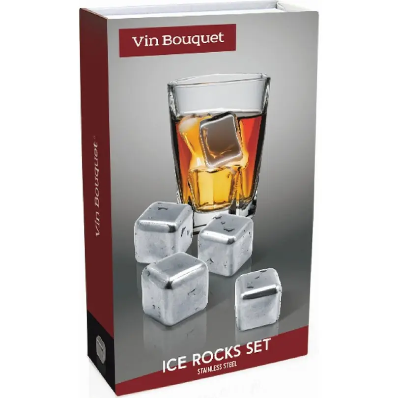 Whiskeysteine 4er-Set Vin Bouquet