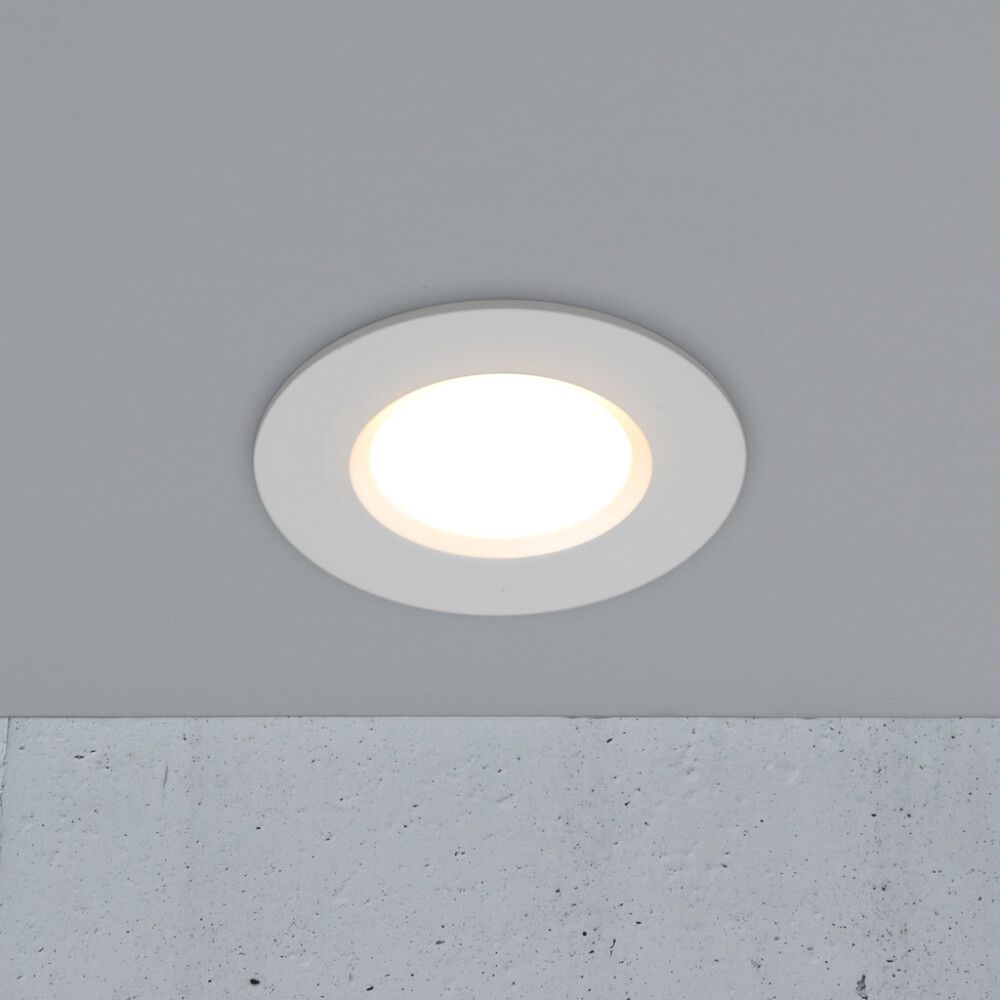 INNBYGGINGSPOT NORDLUX SIEGE LED Ø8,5CM HVIT