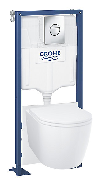 Pack WC suspendu 1,13 m Solido Start Round Grohe