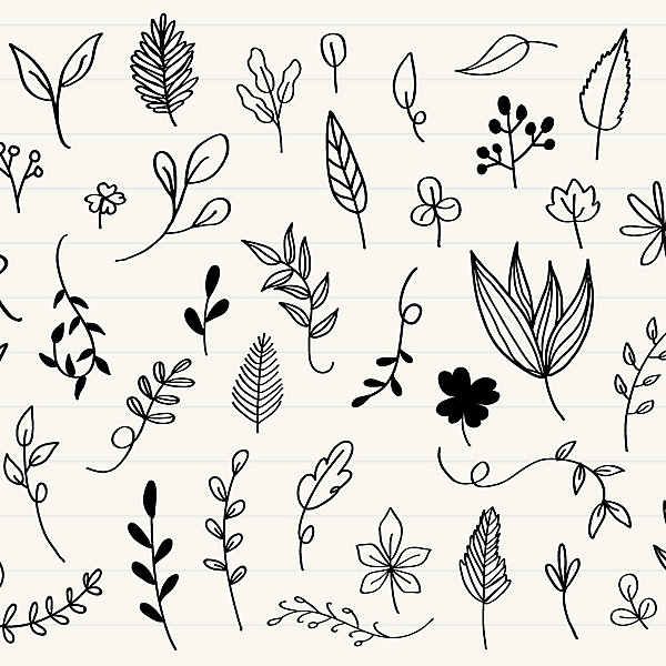 Crédence Adhésive Doodle 100 x 50 cm