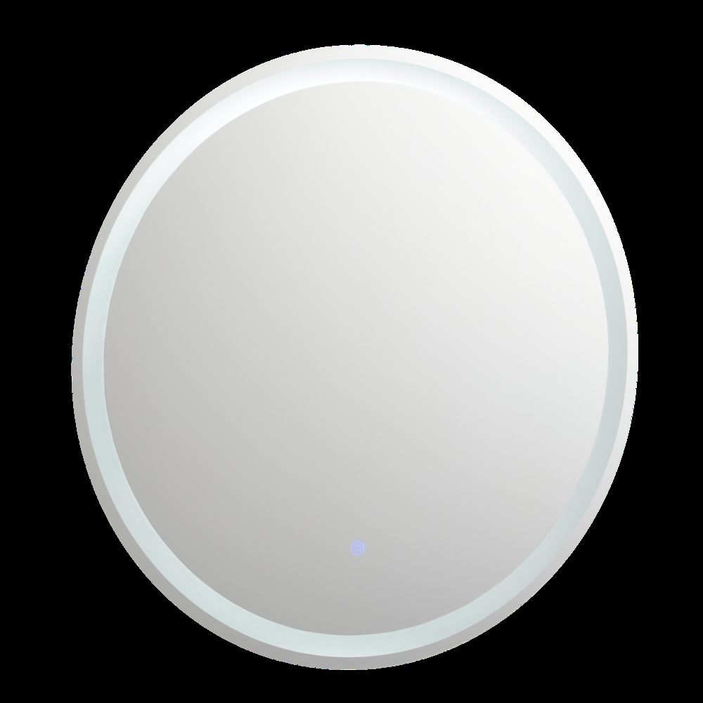 CANVAS Raymore Round LED Wall Mirror, Clear, 28-in