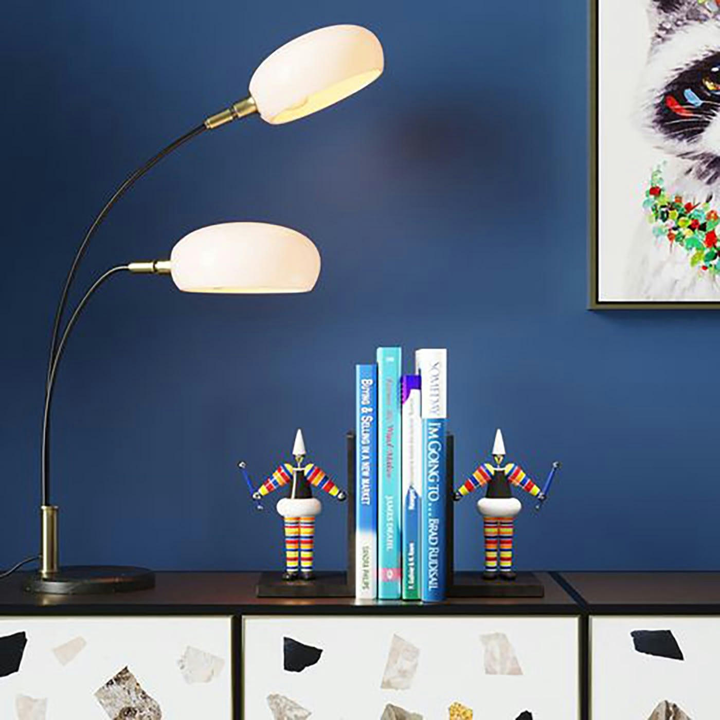 - Serre-livres jongleurs set de 2 Kare Design