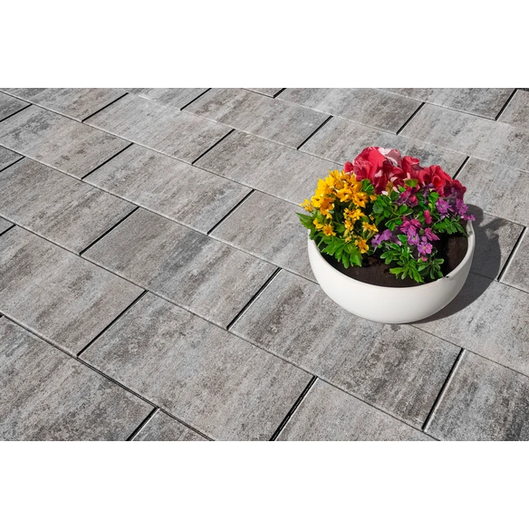 Betonplatte »Figuera «, Beton, Greige, LxBxH: 40 x 20 x 4 cm