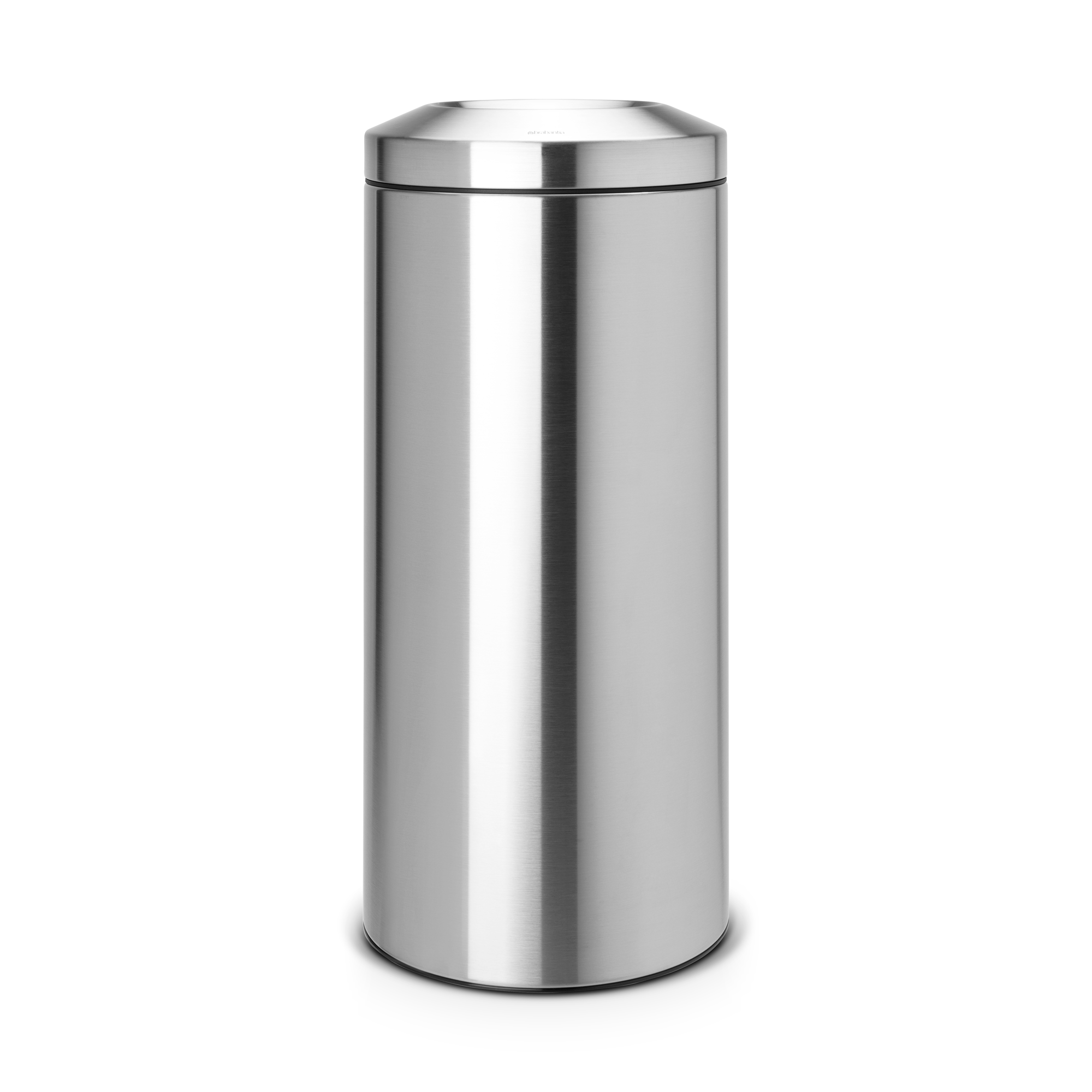 Brabantia Prullenbak met vlamdover Flame Guard met metalen binnenemmer, 30 liter, RWTÜV certificaat - Matt Steel