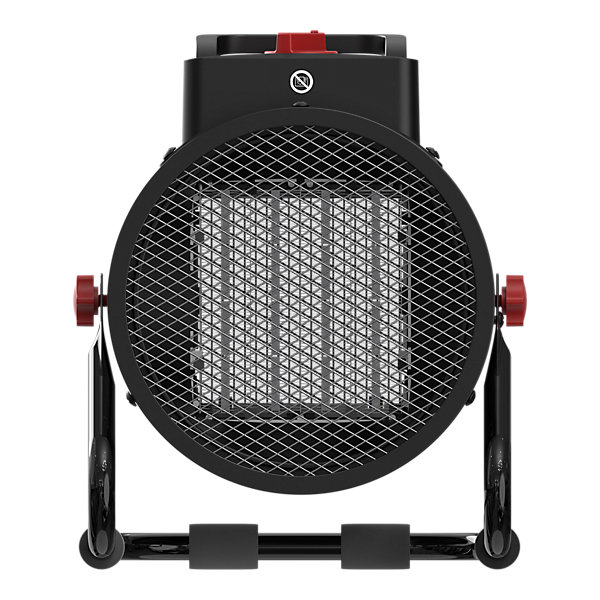 Chauffage d'atelier PTC Carreg 2000W noir