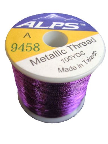 Alps 100yds of Metallic Light Purple Rod Wrapping Thread-Size A (0.15mm) Thread