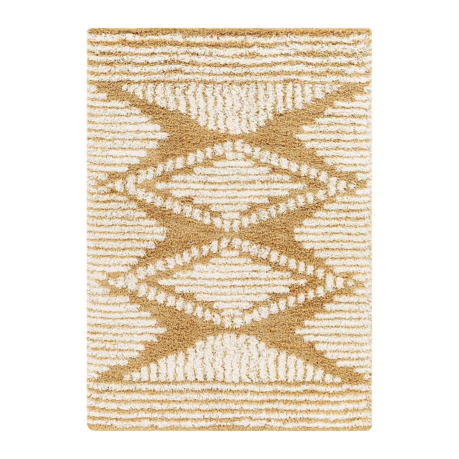 by fonQ Sable Vloerkleed 160 x 220 cm - Oker