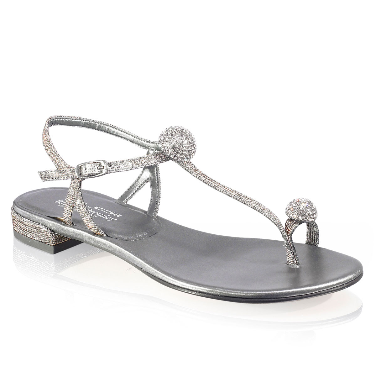 Russell & Bromley FIREBALLS Flat Jewelled Sandal