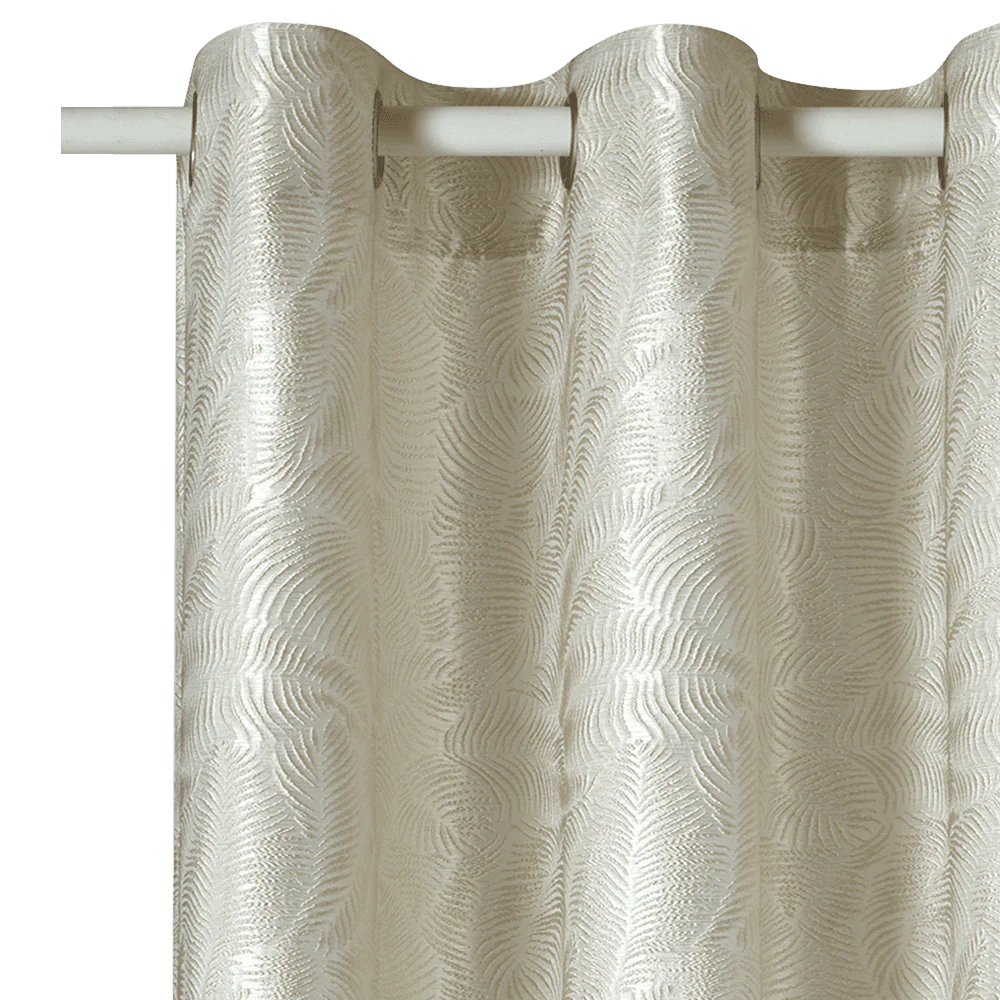 Rideau DONYA coloris écru 140 x 260 cm
