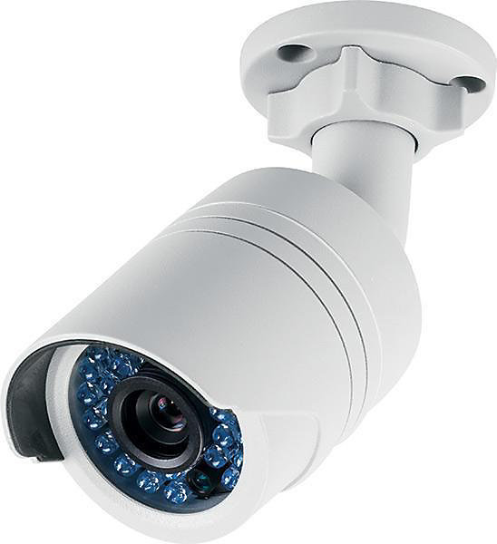 Caméra ip tube métal fullhd (2mp / 1920x1080) poe