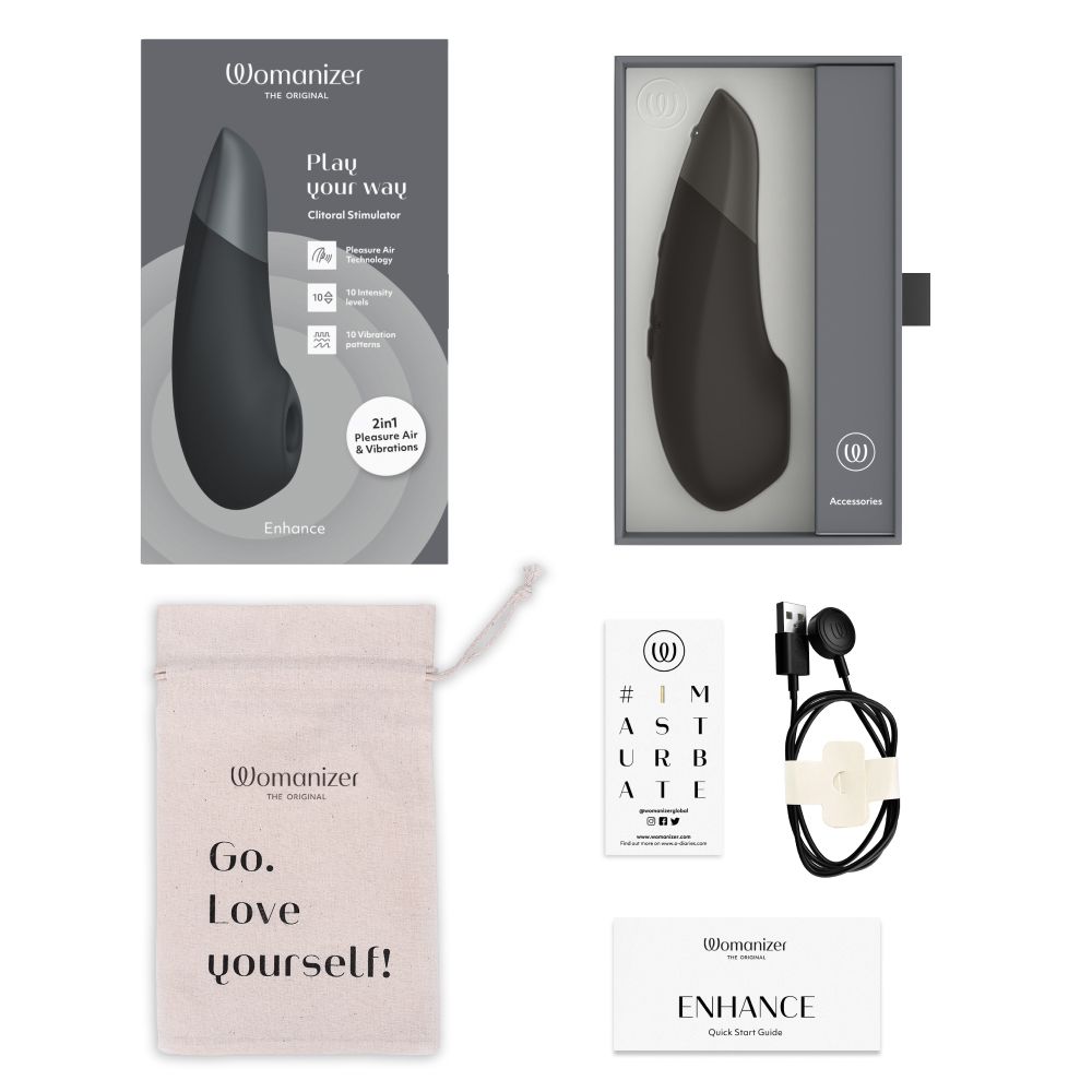 Enhance - 2-in-1-Klitoralstimulator mit Pleasure Air & Vibrationen