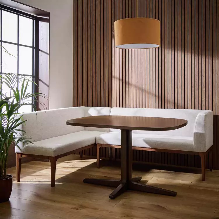 Habitat Loxley Corner Dining Set - Walnut