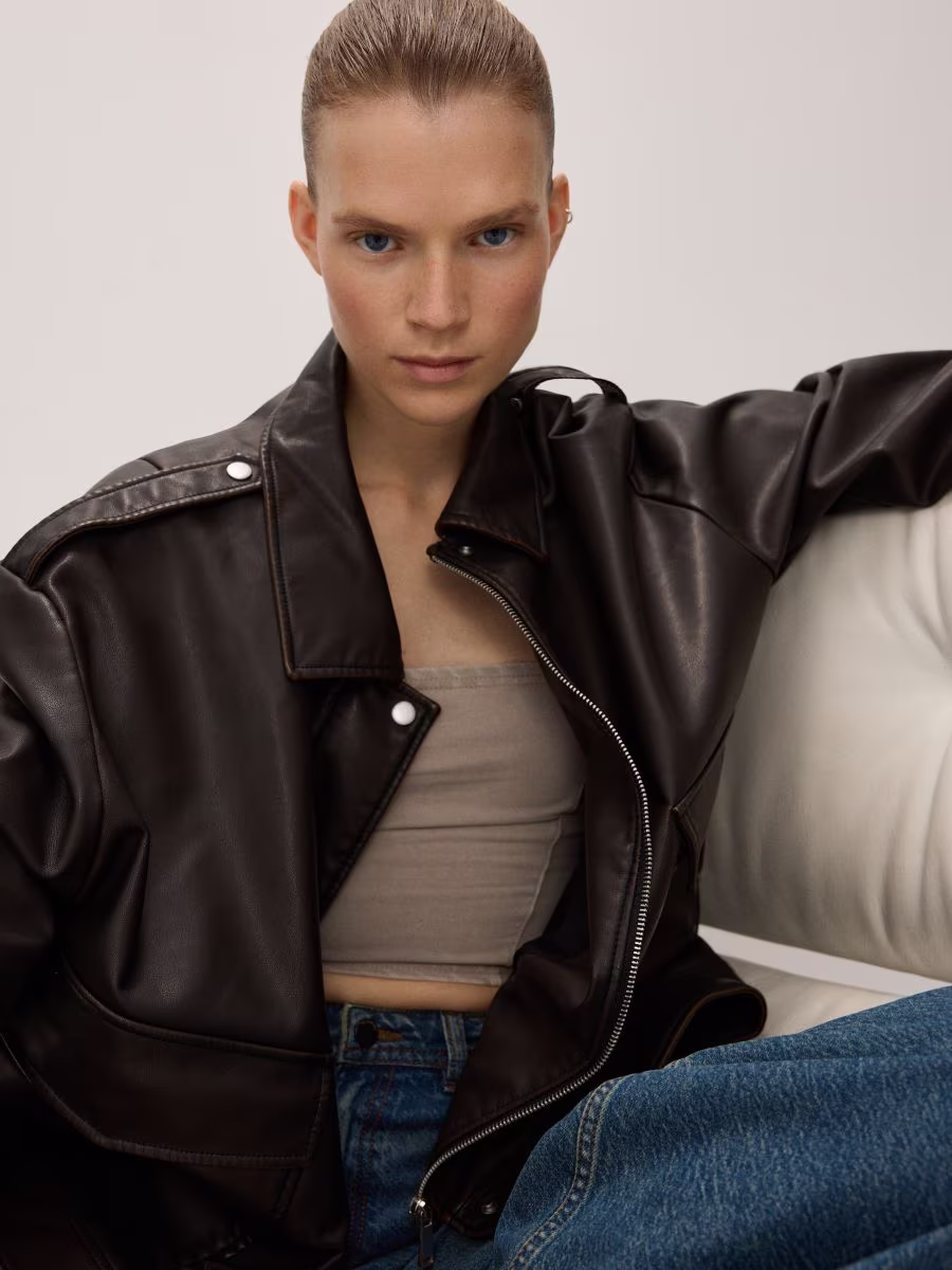 Jacket With Faux Fur Lining