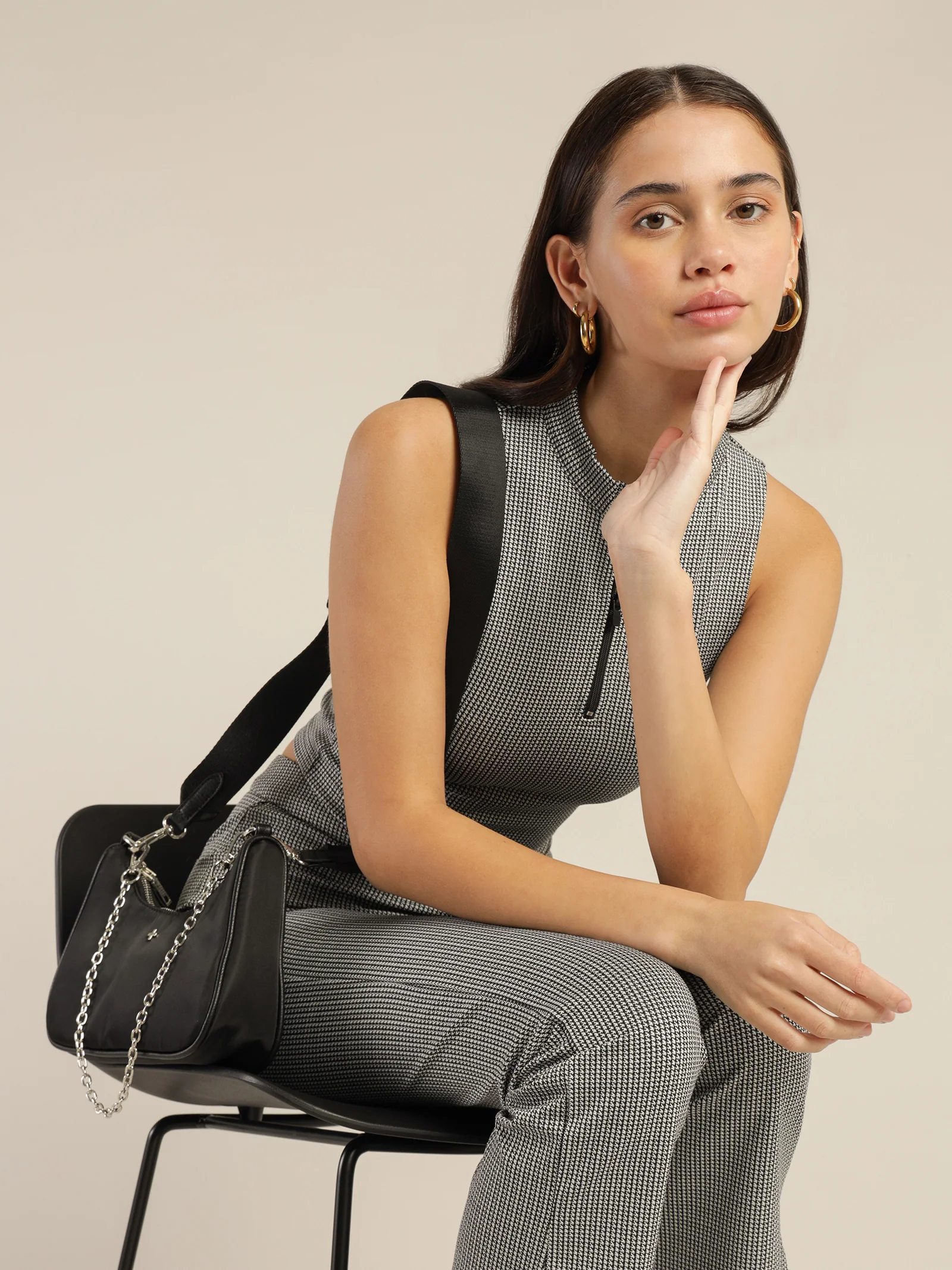 Trixie Zip Front Top