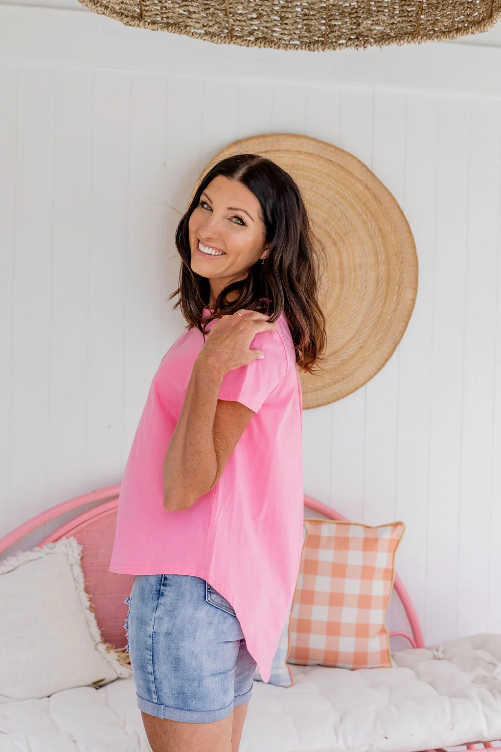 Jayden Tee in Bubblegum
