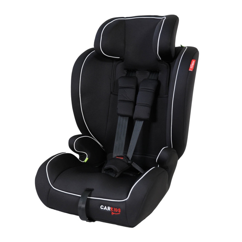Siège pour enfant Luca noir et blanc 76 - 150 cm CARKIDS