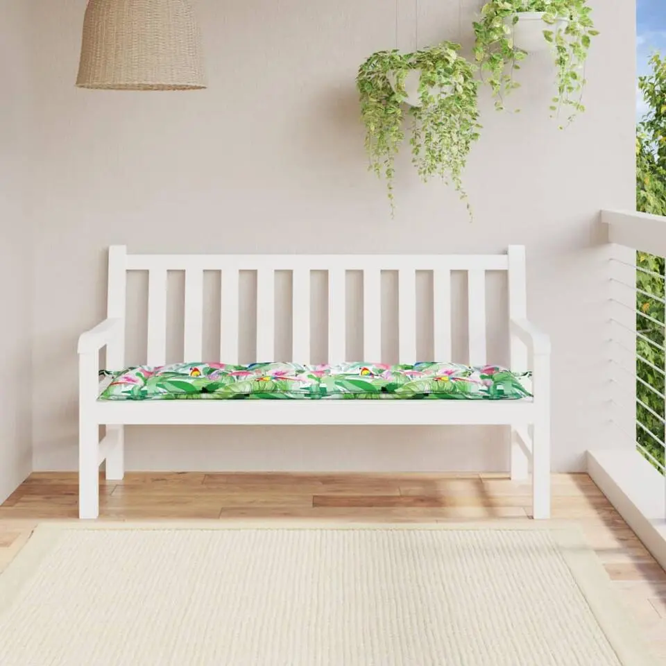 vidaXL - Tuinbankkussen - Multikleur - Stof