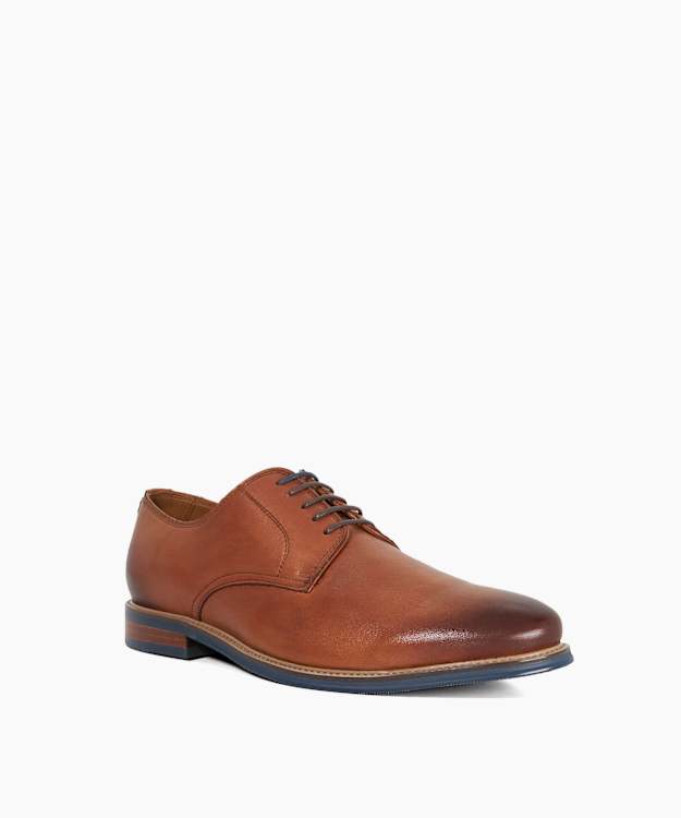 Stanley Tan - Leather Lace-Up Shoes