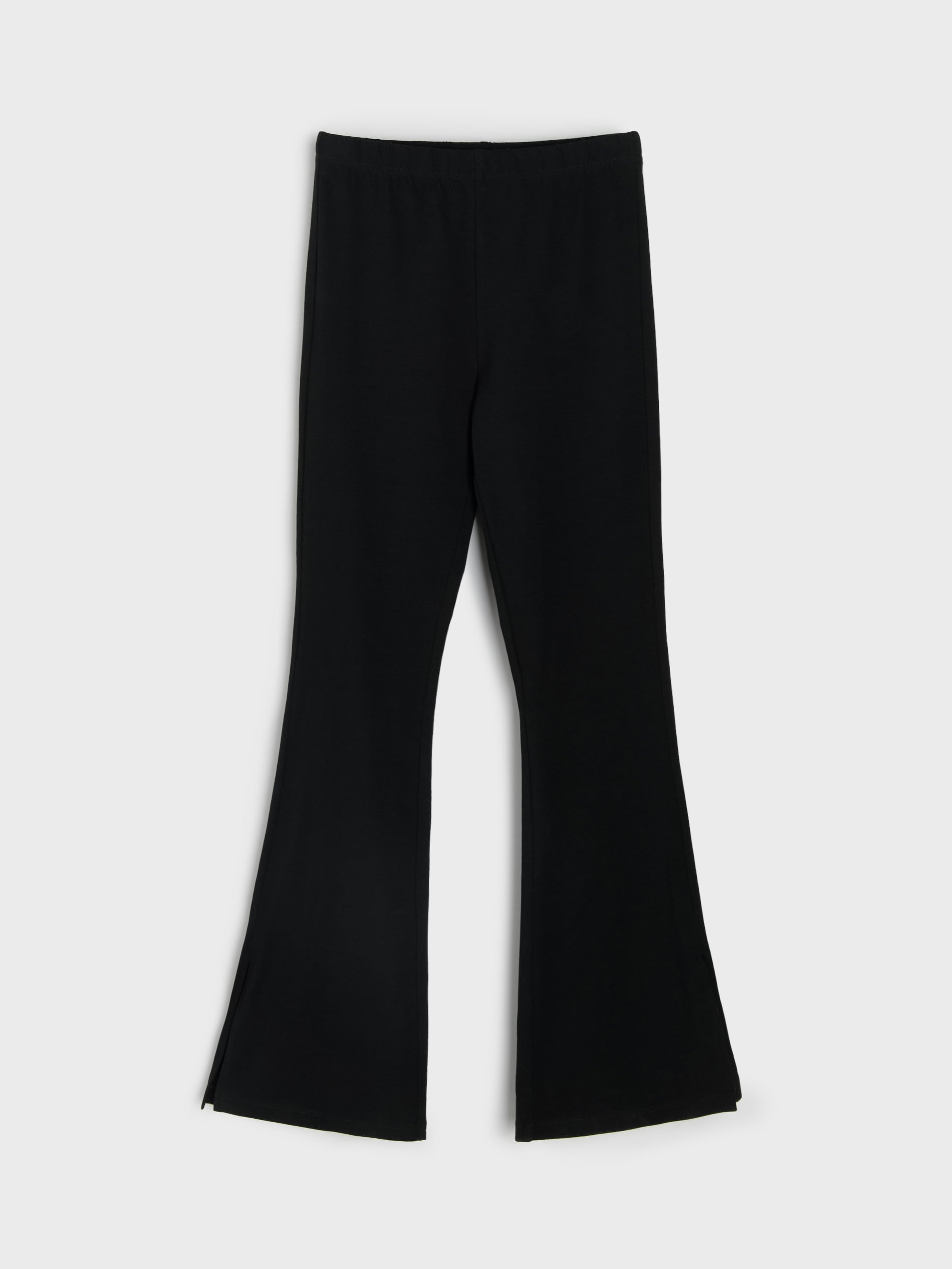Bawełniane legginsy flare
