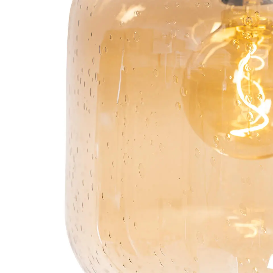 Qazqa plafondlamp zuzanna oranje e27