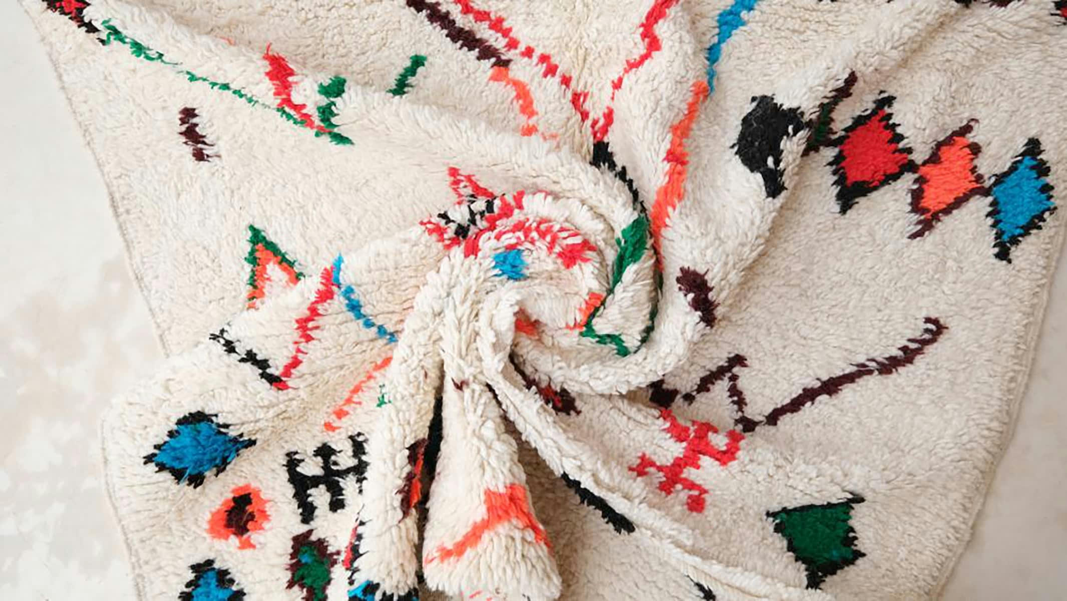 BERBERE - Tapis Berbere marocain pure laine 154x267