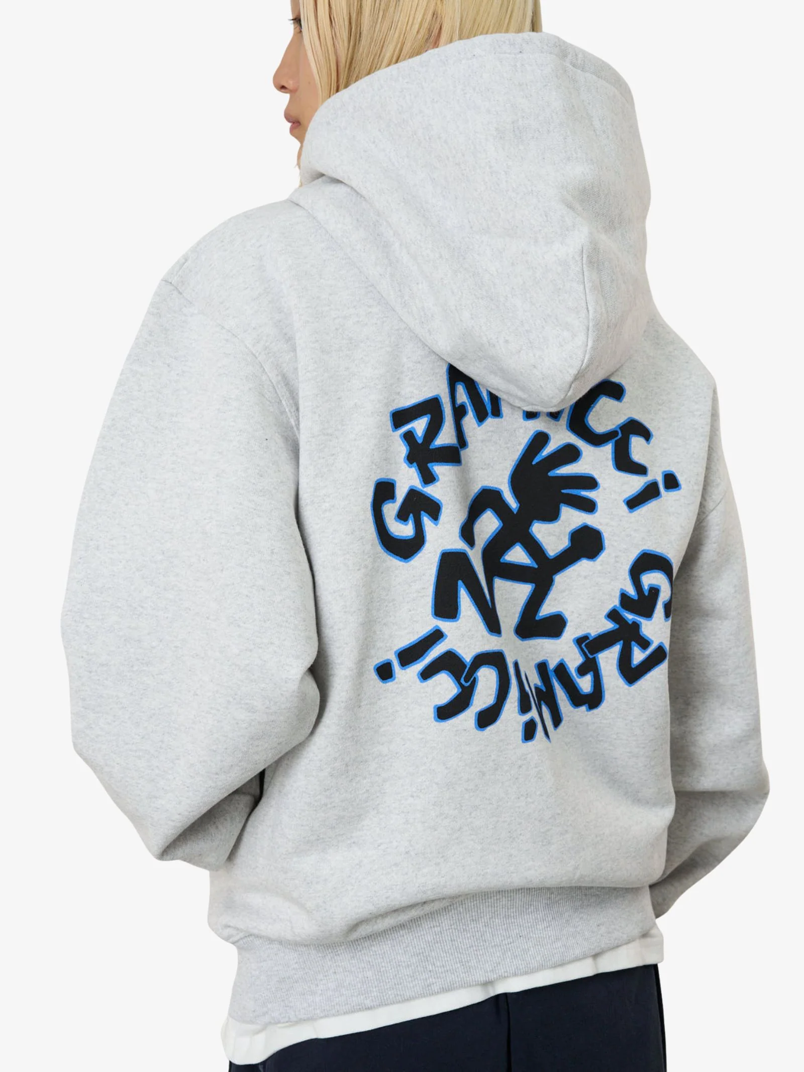 Running Man Zip Hooded Sweatshirt