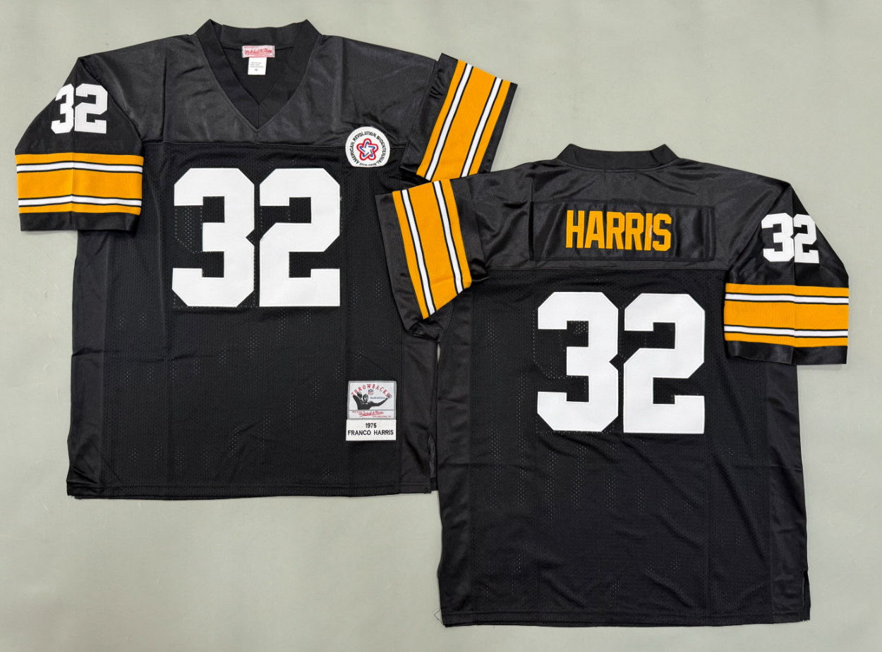 Franco Harris Pittsburgh Steelers Authentic Throwback Retired Player Jersey