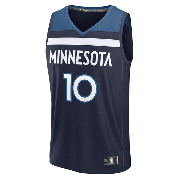 Mike Conley Minnesota Timberwolves  Fast Break Replica Player Jersey - Icon Edition - Navy