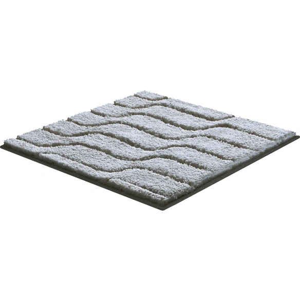 Badematte »Vogue«, BxL: 60 x 60 cm, grau, aus 100% Baumwolle