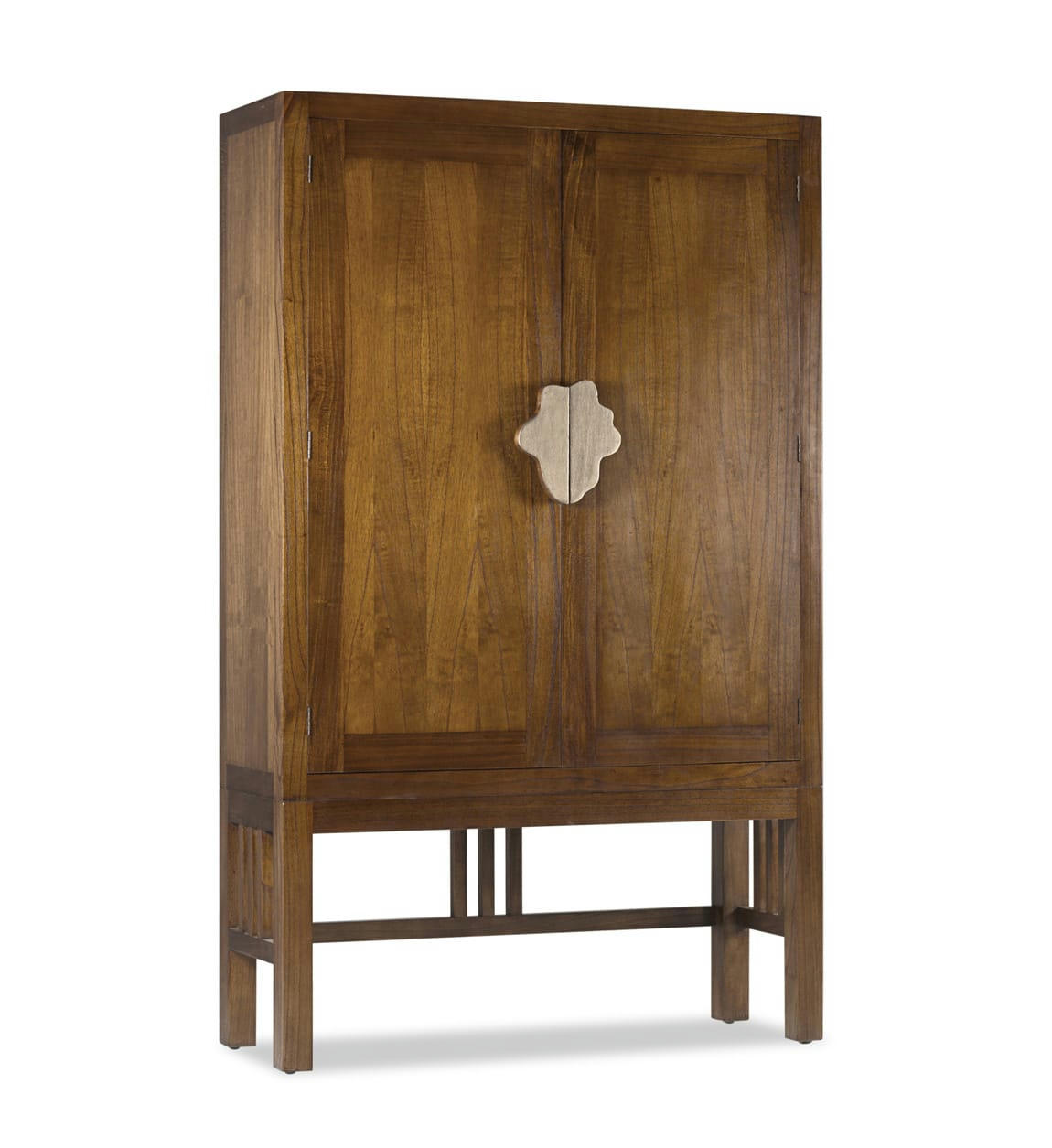 STAR - Buffet haut en bois marron H180