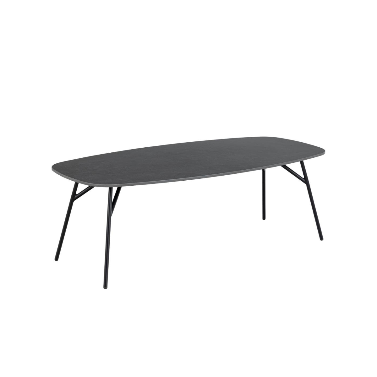 Rebellenclub Salontafel Komi - 120 x 60 cm - Zwart