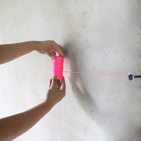 Cordeau à tracer rose haute visibilité 75 m