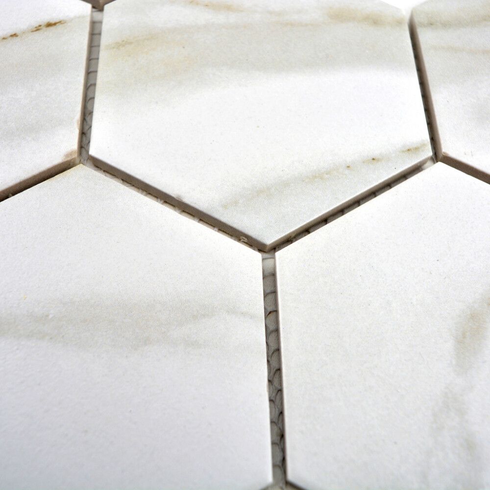 MOSAIKK HEXAGON CALACATTA 25,6X29,5CM