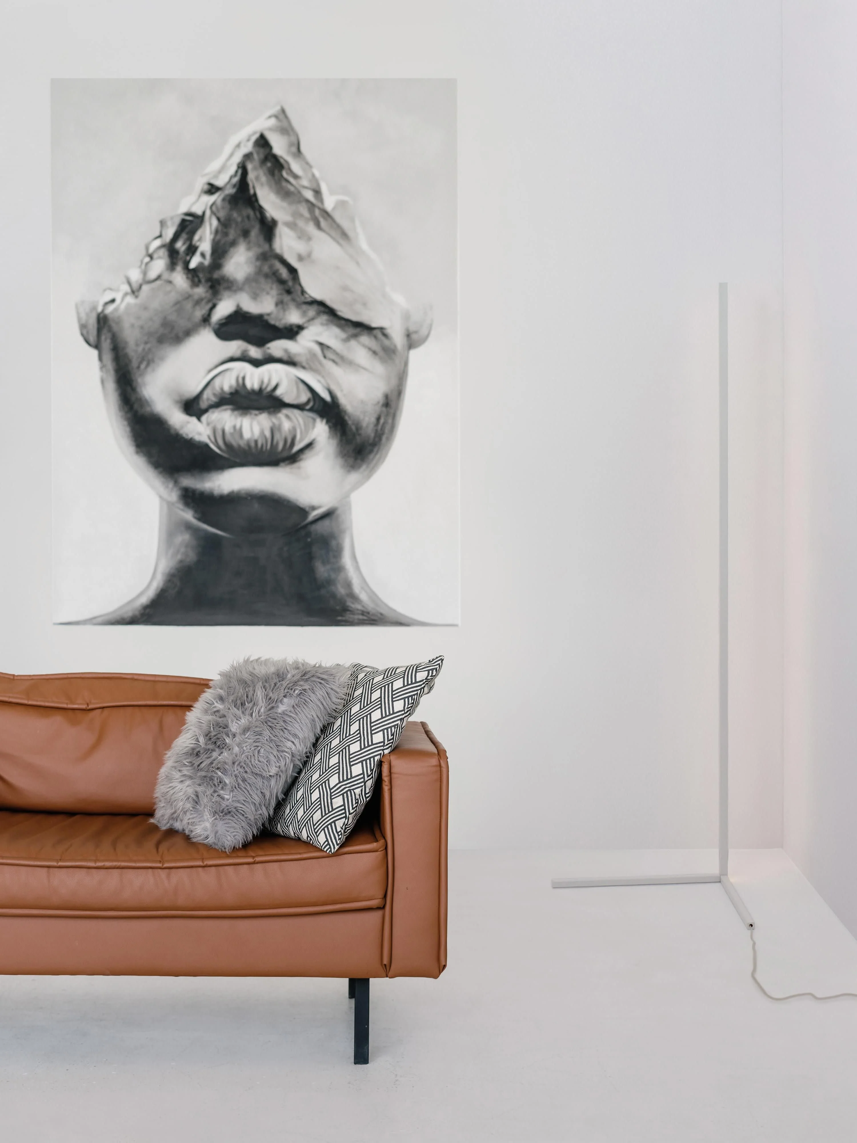 LED-Stehlampe V-Line