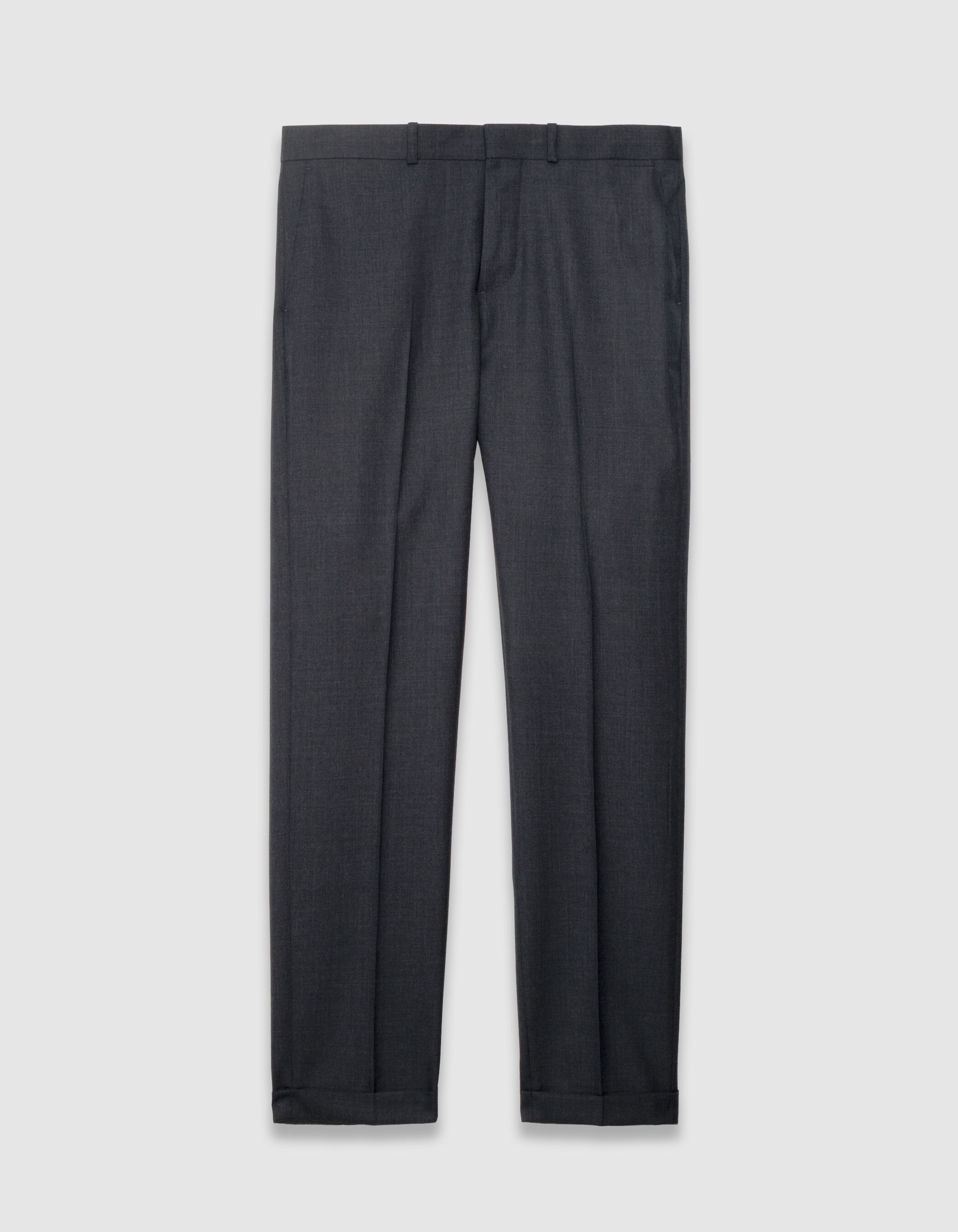 Pantalon de costume marine 100% laine Homme