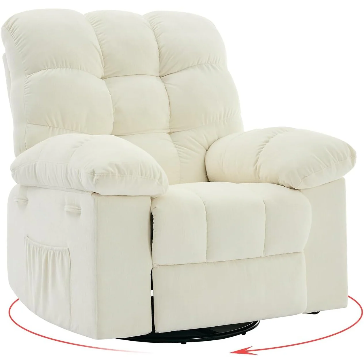 Rocking 360° Swivel Rocker Chair