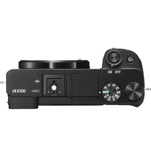 Sony a6100 Mirrorless Camera in Black with 16-50mm OSS Lens