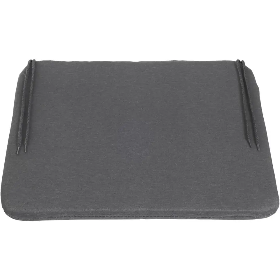 Zitkussen voor kuipstoel - antraciet - 2x42x36 cm