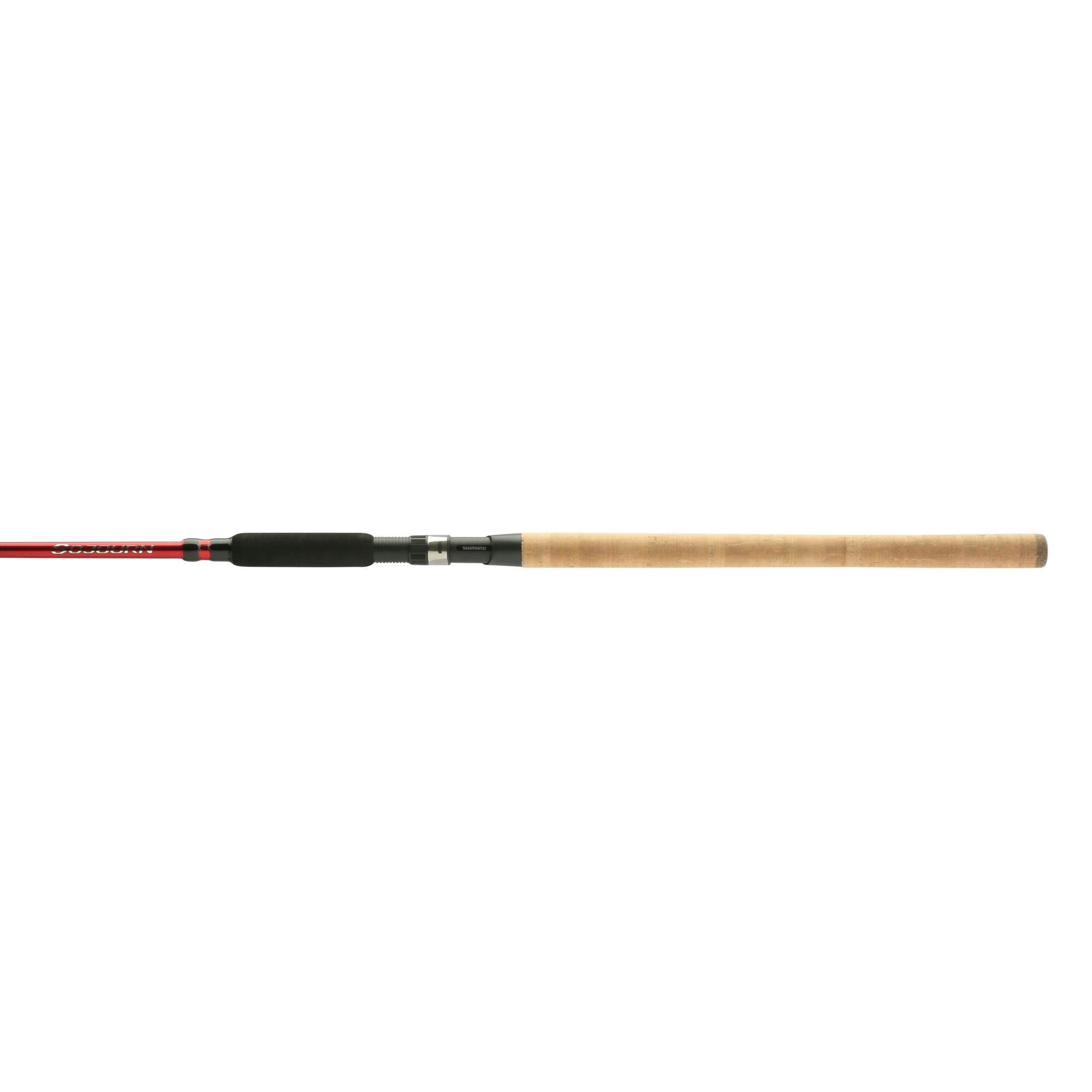 Shimano Sojourn Muskie Telescoping Casting Fishing Rod with EVA Foregrip & Full Cork Reargrip, 8-in, Heavy