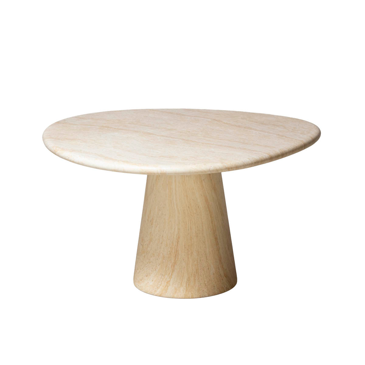 DÉJA Living Tuintafel Vejen - Travertin Eco Composiet - 130x130cm