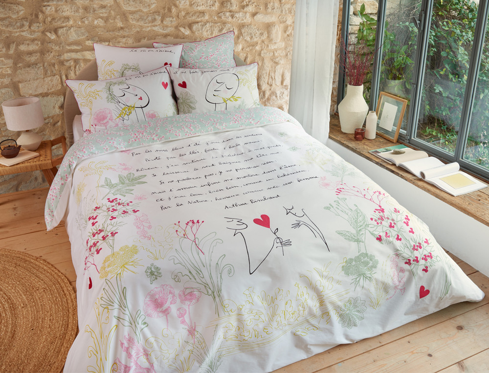 Drap-housseLe linge amoureux