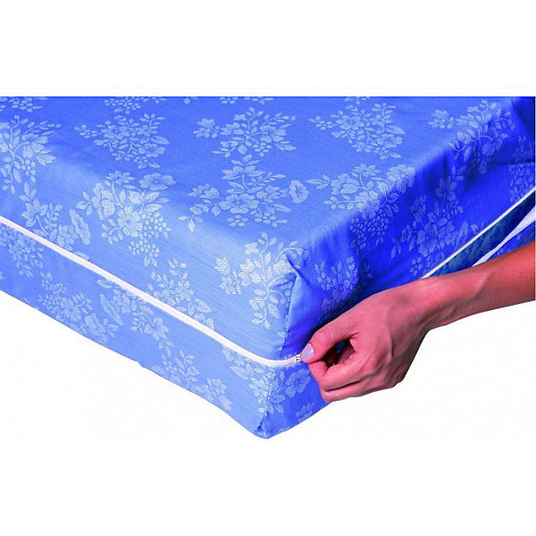 Housse à matelas damassé 160 x 200 cm - Rénove matelas