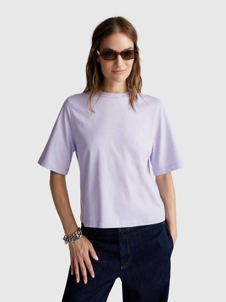 100% cotton boxy fit t-shirt