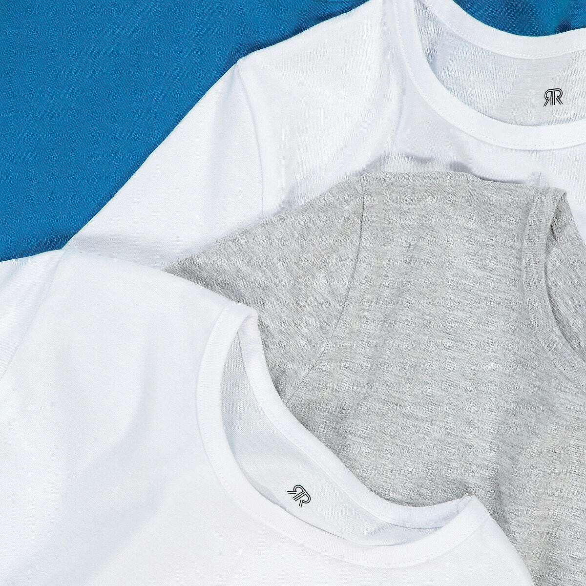 Lot de 4 T-shirts unis
