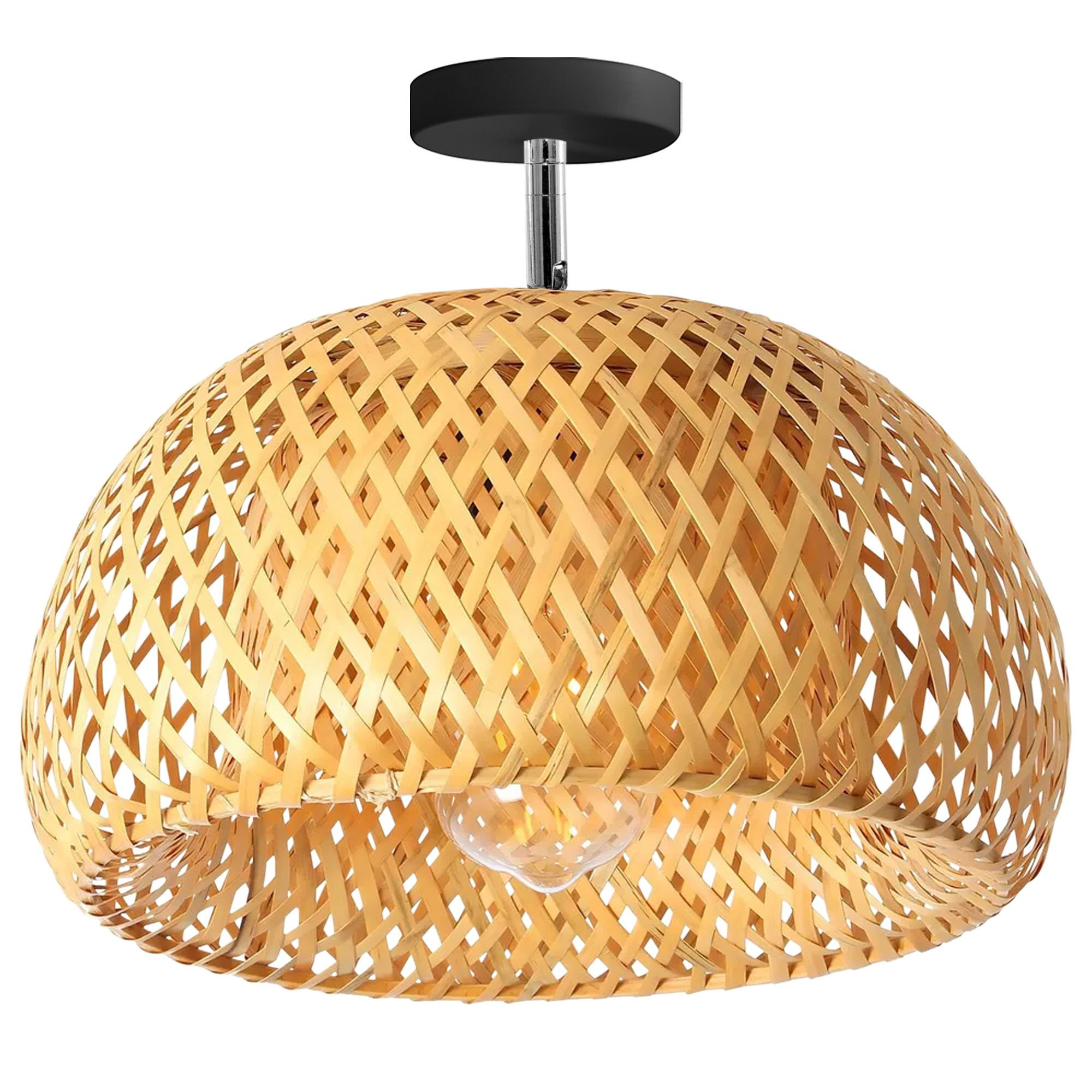 Lampa wisząca bambusowa APP1638-1C