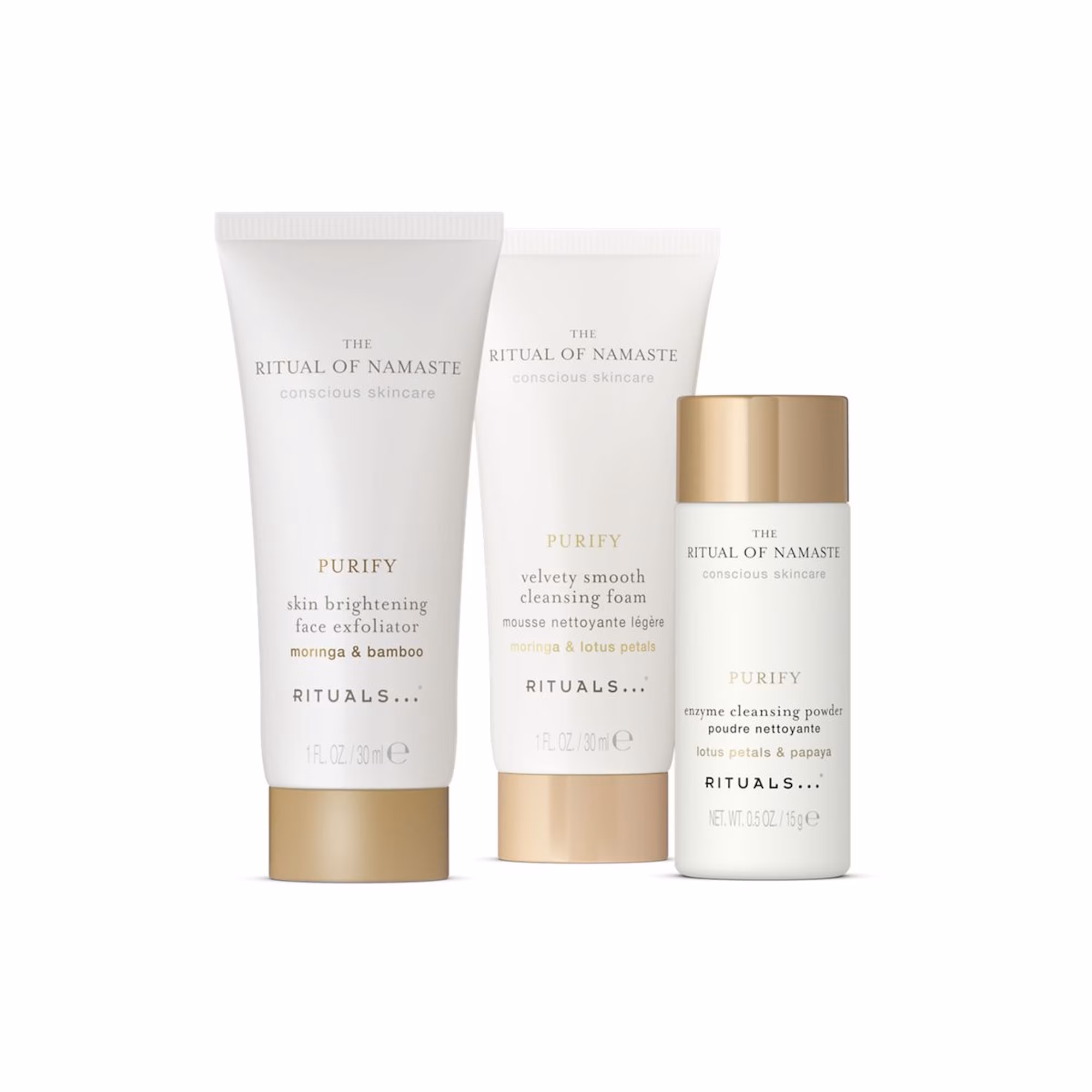 THE RITUAL OF NAMASTECoffret soin visage - nettoyant et purifiant
