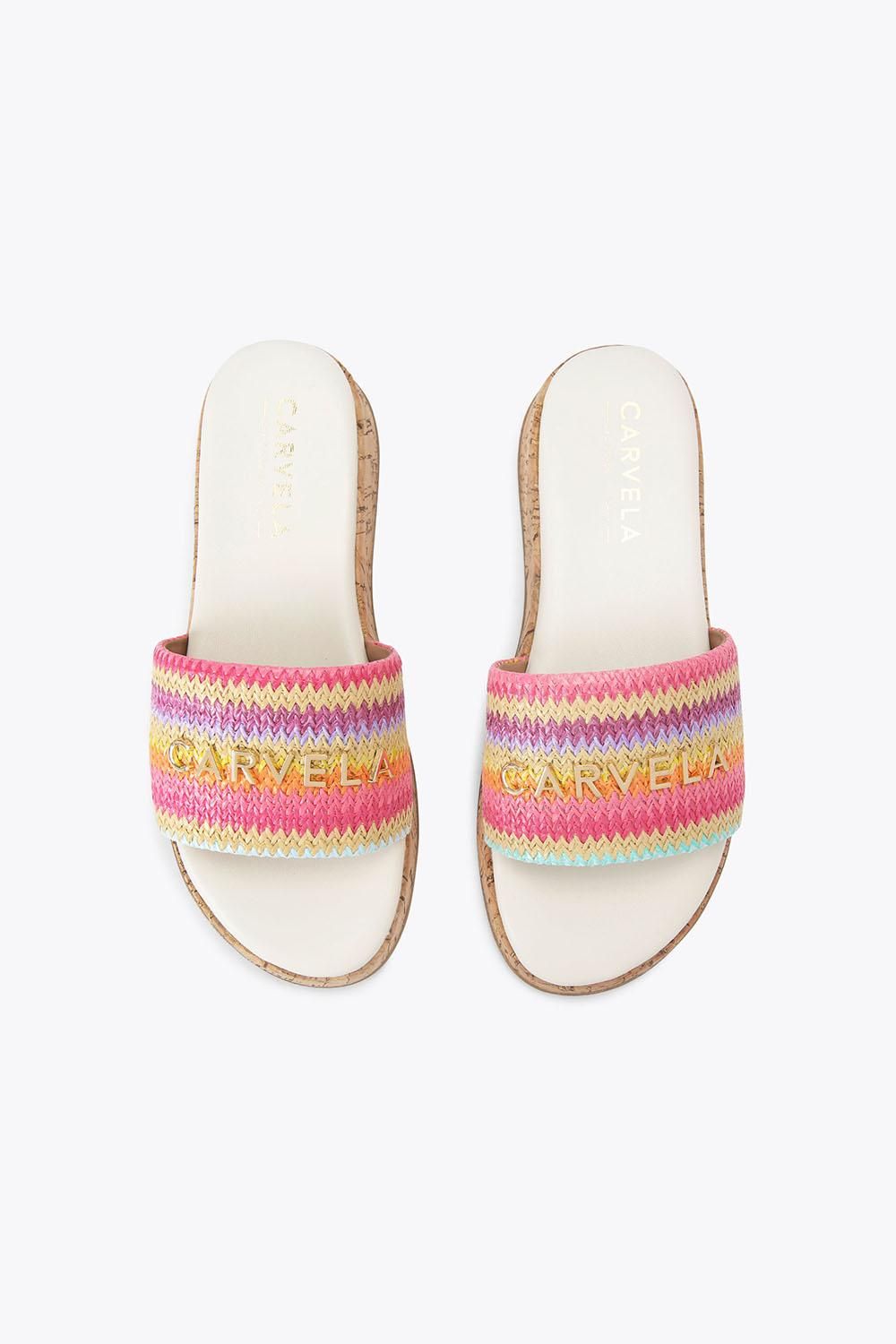Carvela Cloud Stripe' Fabric Flats