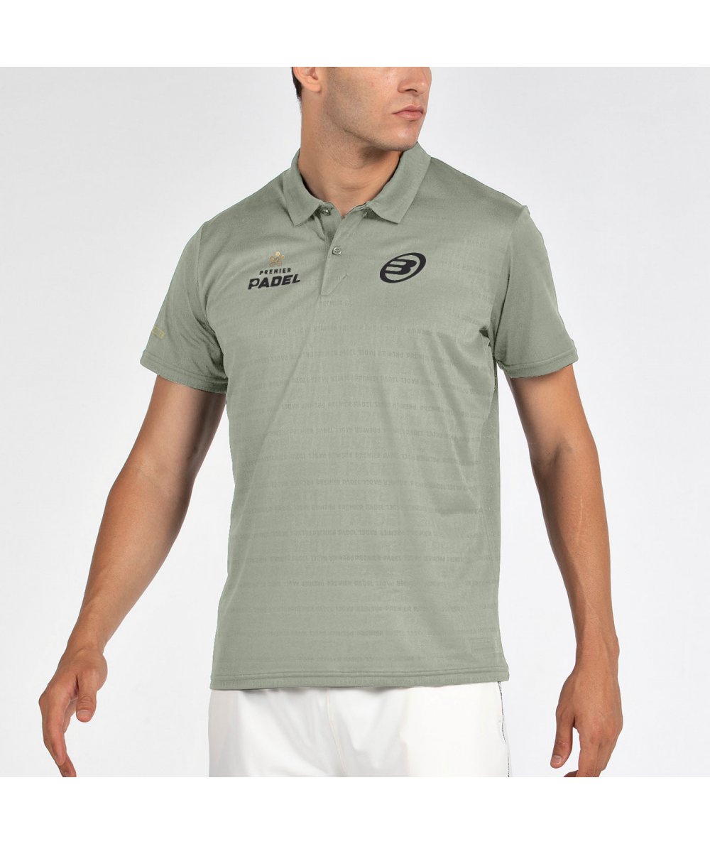 POLO BULLPADEL POMPIER EUCALIPTO