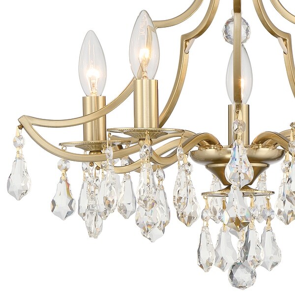 Cedar 5 Light Vibrant Gold Ceiling Mount - 18.5''W x 16''H