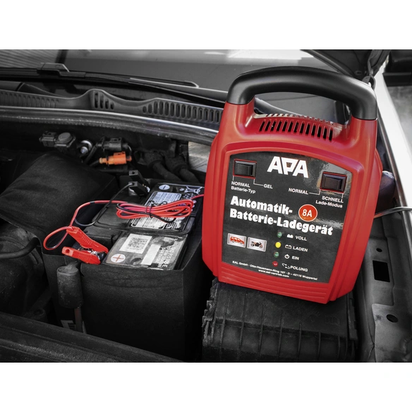 Batterieladegerät, 12 V, 8 A